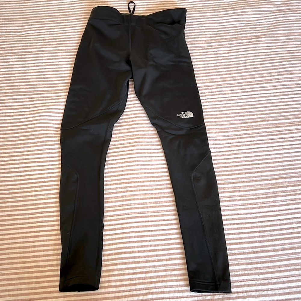 The North face men’s warm pro tights size small, black